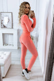 Push up zweiteiliges Set - coral
