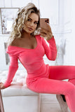 Push up zweiteiliges Set - candy