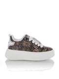 Sneakers Perla pitone / braun