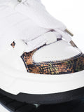 Sneakers snake 24 / pitone braun