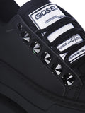 sneaker chunky stones schwarz / schwarz brillante